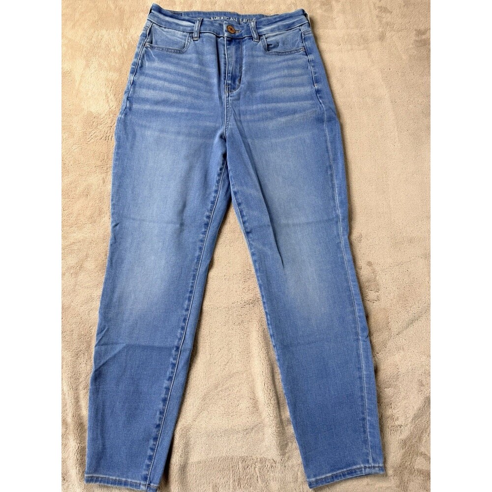 American Eagle Jeans Women's 8 Short Curvy High Rise Jeggings Forever Soft
